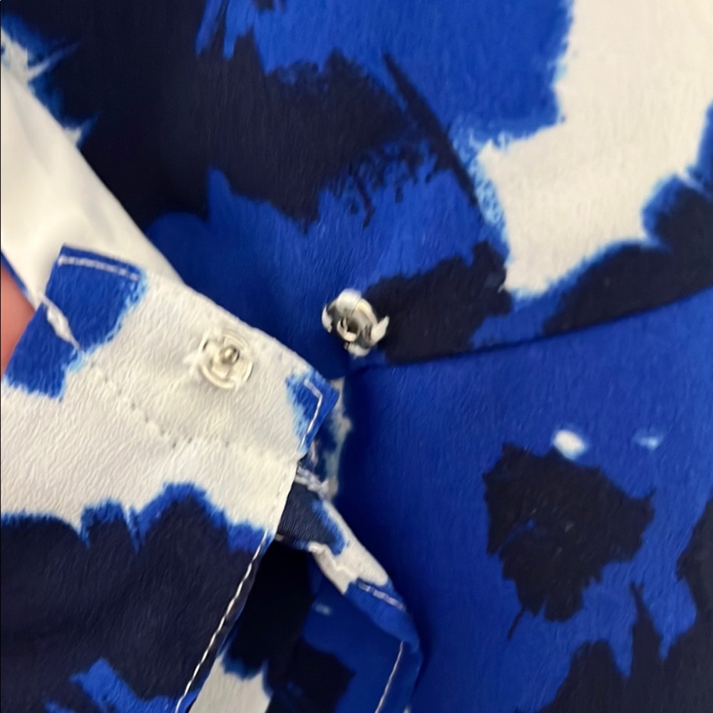 Banana Republic PRINT RUFFLE WRAP DRESS - Picture 8 of 12